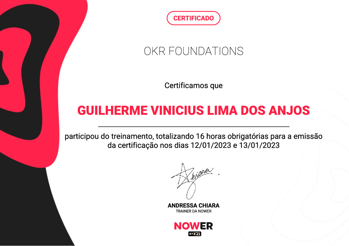 Certificado K21